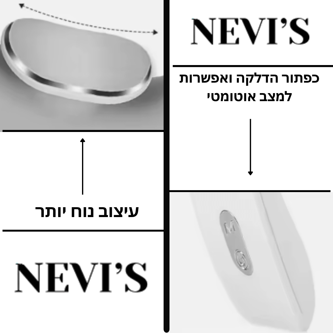 מעסה צוואר נייד מבית Nevi's