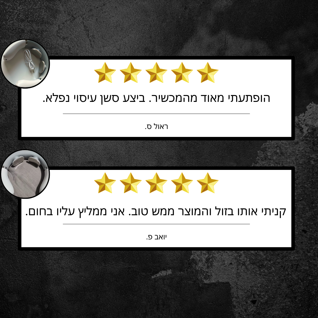 מעסה צוואר נייד מבית Nevi's